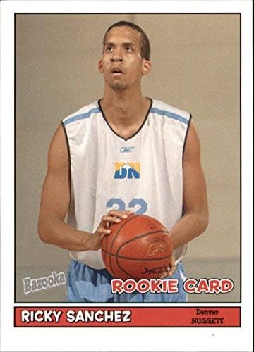 2005-06 Bazooka #215 Ricky Sanchez RC NBA Basketball Trading Card