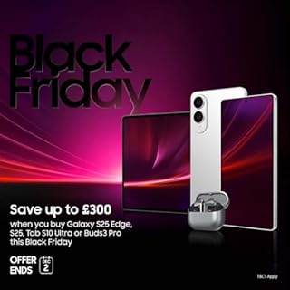 Samsung Galaxy Fit3, Smart Watch, Fitness Tracker, Health Monitoring, Black, 3 Year Extended Warranty (UK Version)