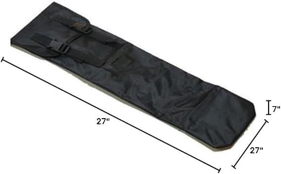 Playwell Black Canvas Escrima Case - Holds 6 Sticks, 27 x 7