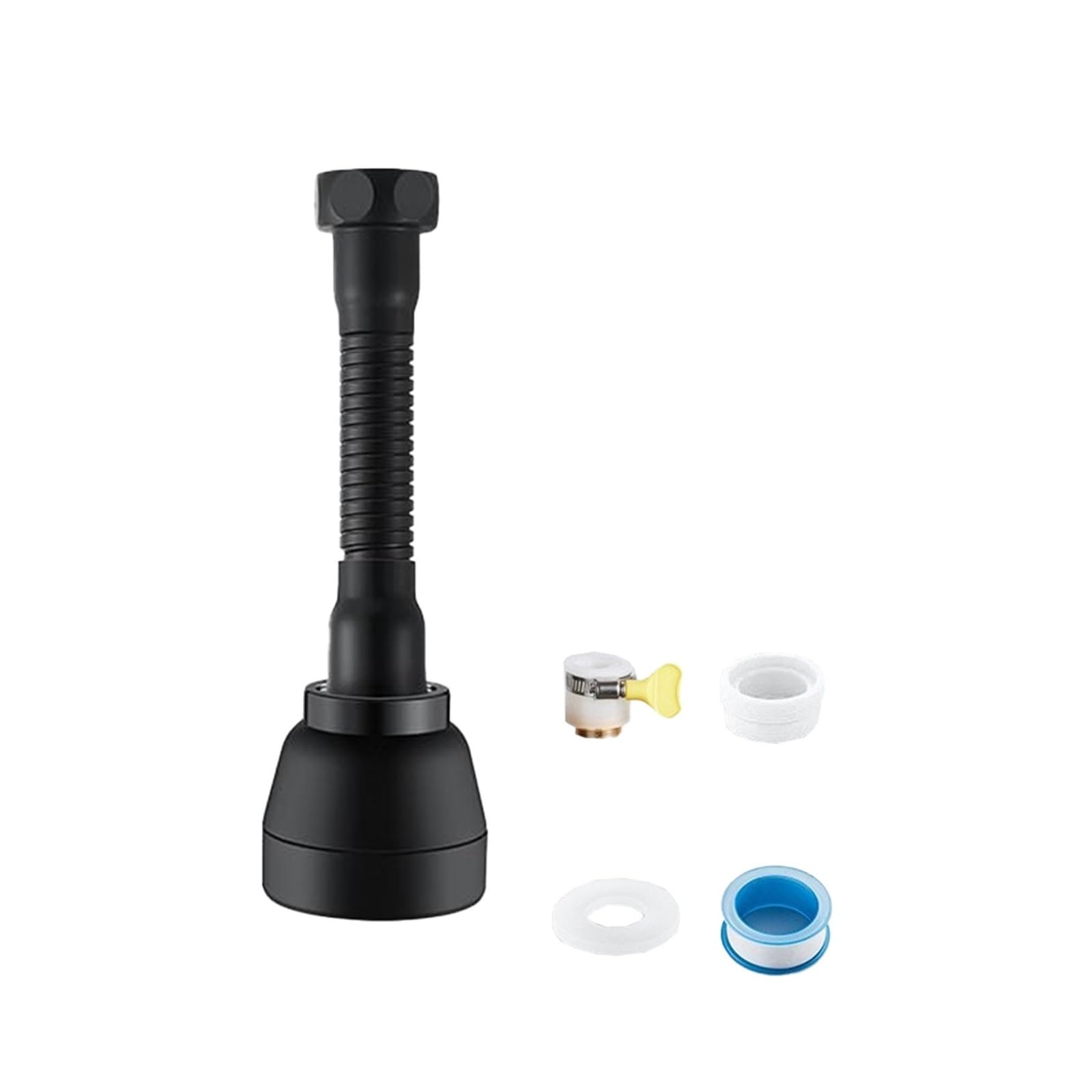 1pc Faucet Extender Sprayer Kitchen Taps Anti-Splash Tap Booster 3 Modes for Kitchen Faucet(M)
