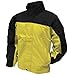 Frogg Toggs Toadz Highway Reflective Jacket, Black/Hivis Reflective, Size X-Large