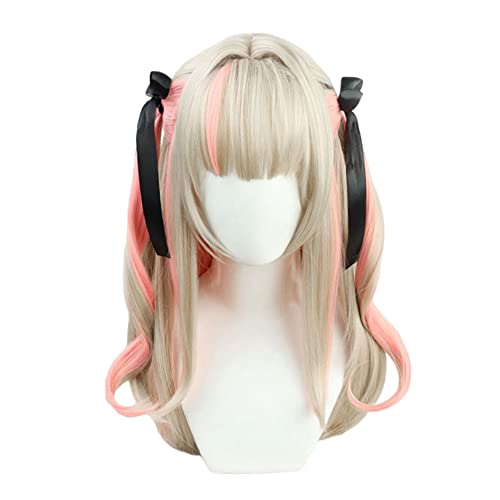 コスプレウィッグ 魔界ノりりむ 風 コスプレ フルウィッグ ミディアム 耐熱 かつら cosplay wig イベント 