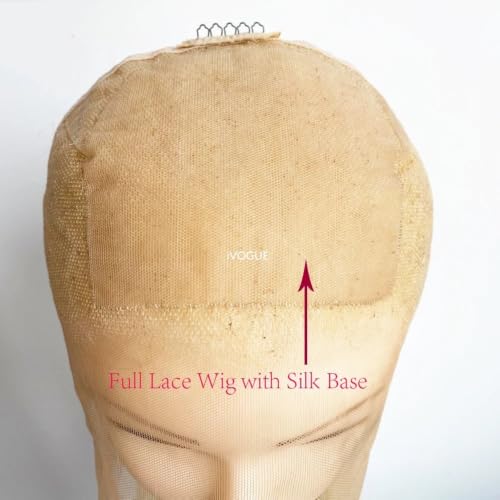 Toppery do włosów 5”x4.5“ Silk Top Wig Body Blonde Base Full Lace Human Hair Wave Remy Transparent for Women(14inches)