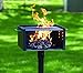 Guide Gear Heavy-Duty Park-Style Charcoal BBQ Grill for Camping, Outdoor Cooking, Backyard, Patio, Camp Grilling Barbecues, 15.5