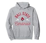 Ball State University Cardinals Logo Pullover Hoodie