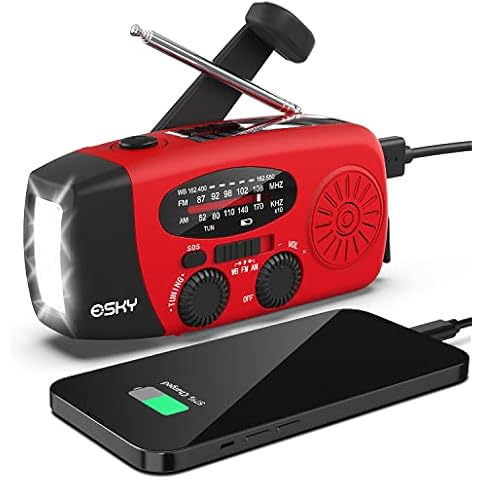 Esky Emergency Hand Crank Radio Cover