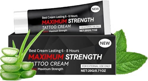 Crema adormecedora en gel para tatuajes, crema nutritiva para el ...
