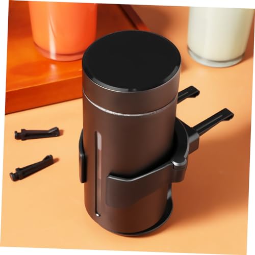Portavasos para automóvil 2 piezas práctico negro miniatura 7