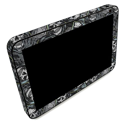 Image of MightySkins Carbon Fiber Skin Compatible with Amazon Echo Show 8 (Gen 2) - Wall of Death | Protective, Durable Textured Carbon Fiber Finish | Easy to Apply | Made in The USA