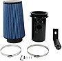 Cold Air Intake Kit 6.4 Diesel Filter System Air Intake Pipe with Oiled Filter Replacement for 2008-2010 Ford F-250 F-350 F-450 Super Duty Powerstroke Diesel Engine 6.4L