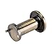 Privacy Cover, 200 Degree Wide View Door Viewer for Wooden Doors, Security Doors, Fire Doors, 5 Minute Tool Installation for Home Security (Bronze)