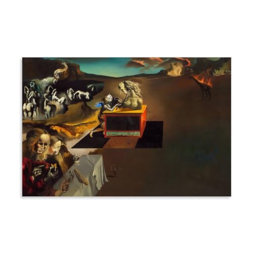 Lienzo de Salvador Dalí de alta calidad visual para la decoración elegante del salón