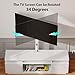 Rolanstar TV Stand with Mount and Power Outlet 59.1