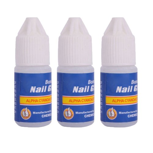 Sunei.f - Pegamento acrílico para uñas, punta falsa francesa, herramienta de manicura