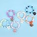 Cute Puppy Charm Bracelets Pet Themed Dog Party Favors Kid’s Pretend Play Jewelry Toy Friendship Beads Bracelets Gift for Girls Birthday Halloween Goodie Bag Fillers Pinata Stuffer Classroom Prize