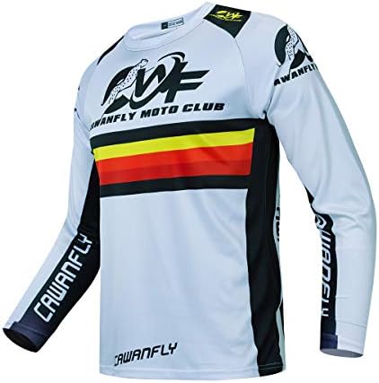 Men's MTB Jersey Long Sleeve Mountain Bike Racing Suit Cycling Shirt