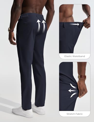 PJ PAUL JONES Men's Stretch Golf Pants