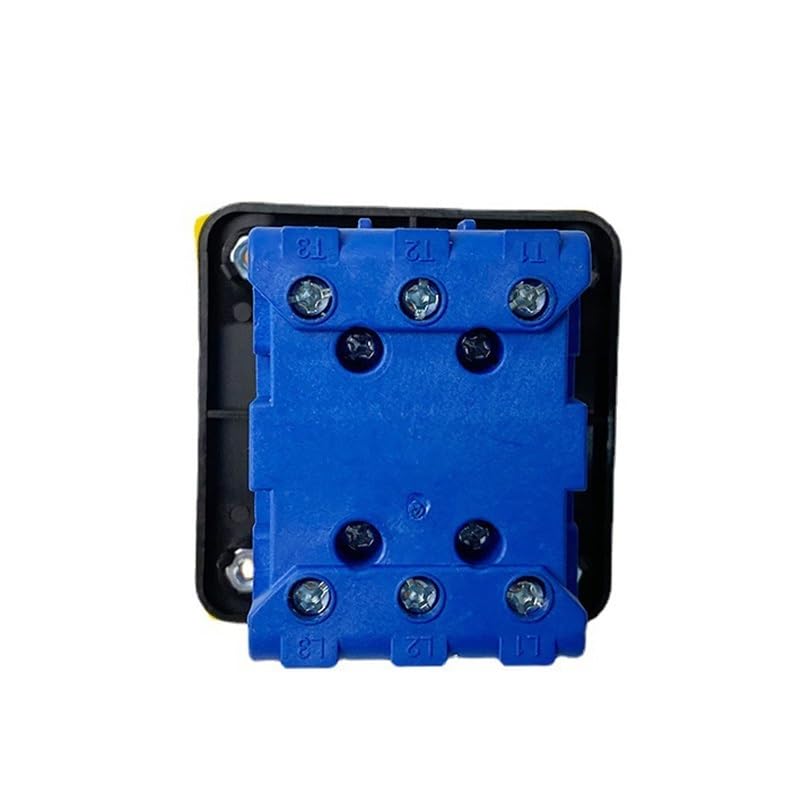 YMD11 3P 690V 25/32/40/63/80/100A Isolator Switch Padlock Disconnect Selector with ON-Off Panel Power Control Replace LW30(3P,63A)