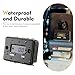 Zigeiya 1 Set Car Hour Meter, Inductive LCD Digital Engine Timer with Cable Ties, IP68 Waterproof 0.1-Hour Precision Timer, for Most Cars Dirt Bike Motorcycles ATVs Motor (Black)