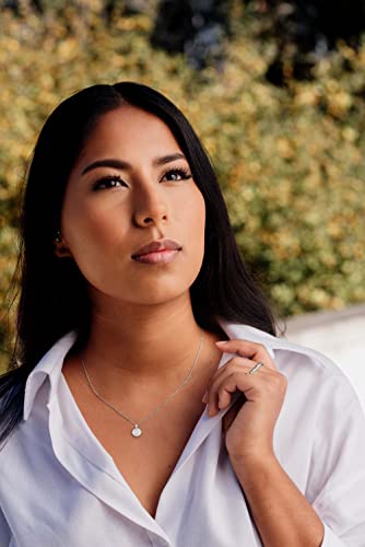 Solid 14k White Gold Saint Benedict Pendant - Double Sided Religious Medal2