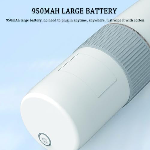 Mini calentador de toallas portátil 15W con batería de 950mAh 4