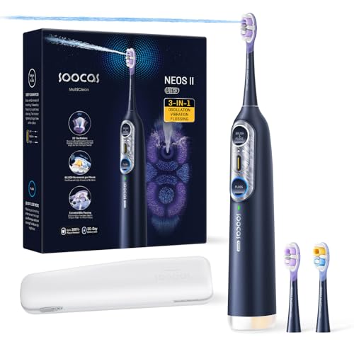Soocas NEOS II 3-in-1 Electric Toothbrush & Water Flosser
