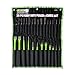 GRIP 28 pc Heavy Duty Punch & Chisel Set - CRV Steel - Taper Punches, Cold Chisels, Pin Punches, Center Punch - Roll Up Vinyl Storage Pouch