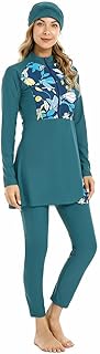 Full Swimming Costume Burkini for Women Modest Girls Swimsuit Islamic Swimwear Plus Size