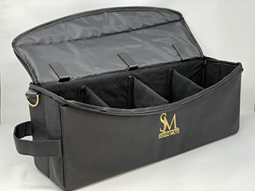 Soulo Sm4501 Trumpet Mute Bag + Mute Holder All-In-One, Patent Pending #TOP4