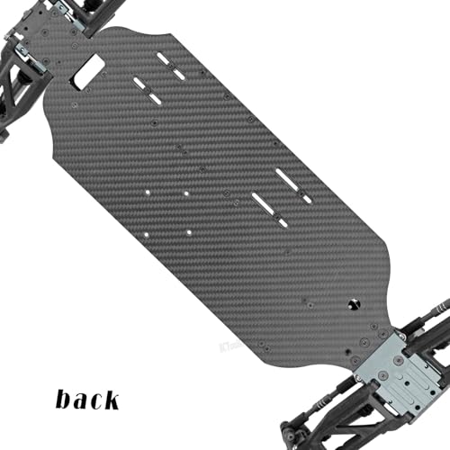 Image of RC Upgrades Part Chassis Protect Armor Skid Plate Guard for 1 /10 F0rd F15O Rapt0r R(101076-4),Carbon Fibre hassis Protect Armor Hops Up,Titanium