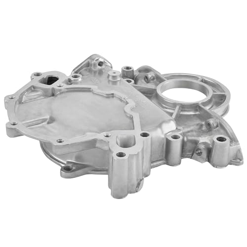 Image of Aluminum Timing Chain Cover For 1966-1984 Ford 289 302 351 Windsor | Fits 1966-1984 Ford Mustang E-100 Econoline Lincoln Versailles Mercury Comet. Replace 635-107 D20Z6019A. Non EFI design.