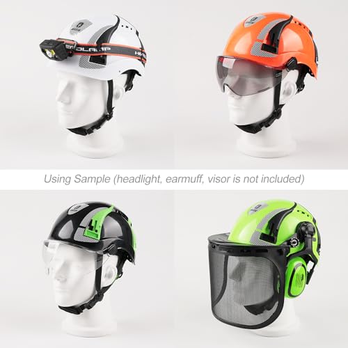 GREEN DEVIL X-Armor Series Hard Hat Vented ABS Work Hardhat for Men Women ANSI Z89.1 Approved Cascos De Construccion Safety Helmet Ideal for Industrial & Construction