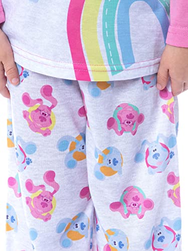 Nickelodeon Toddler Girls' Blue's Clues Let's Play Sleep Pajama Set3