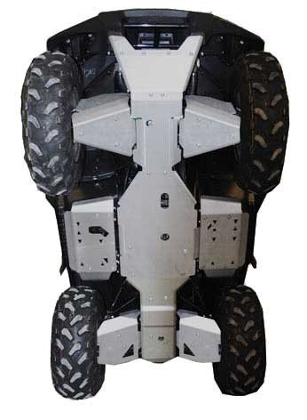 Brute Force 750 / 650i Aluminum 9 Piece Skid Plate by Ricochet Se...