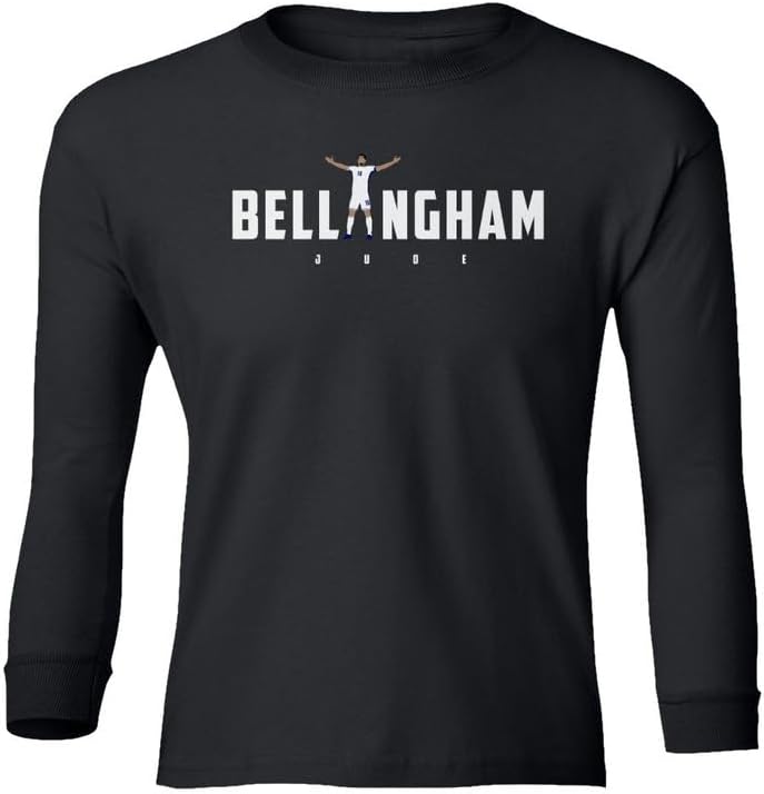 England Soccer Star Celebration - Bellingham Fans Youth Long Sleeve T-Shirt