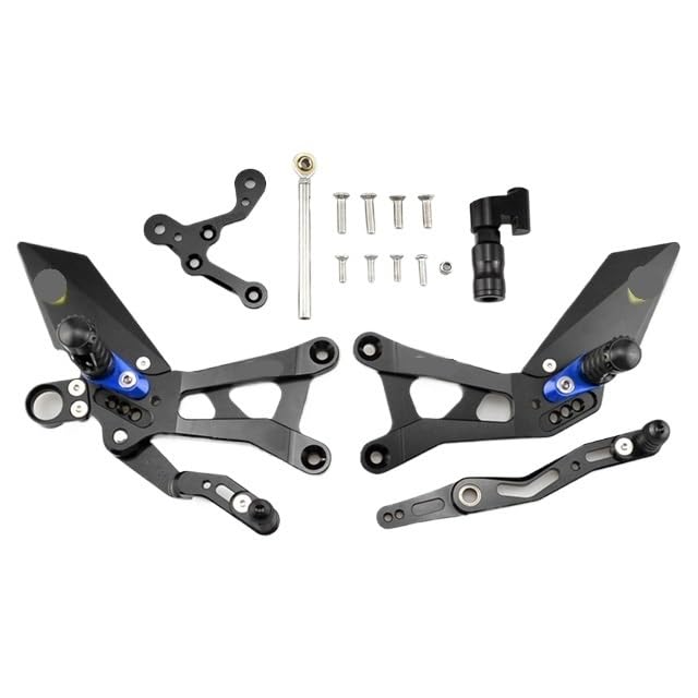 Repose pieds moto YZF-R6 pour éliminer les frottements avec les pédales réglables