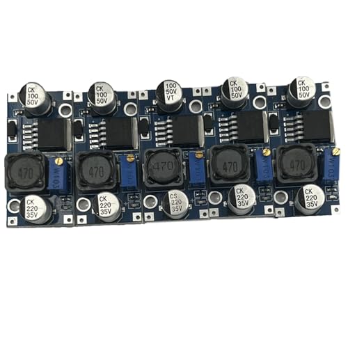 Image of 5Pack LM2596 LM2596S DC-DC Step Down Variable Volt Regulator Input 3.0-40V Output 1.5-35V Adjustable Buck Converter Electronic Voltage Stabilizer Power Supply Module
