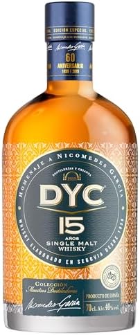 DYC 15 Años Whisky Single Malt Colección Maestros Destiladores 70...