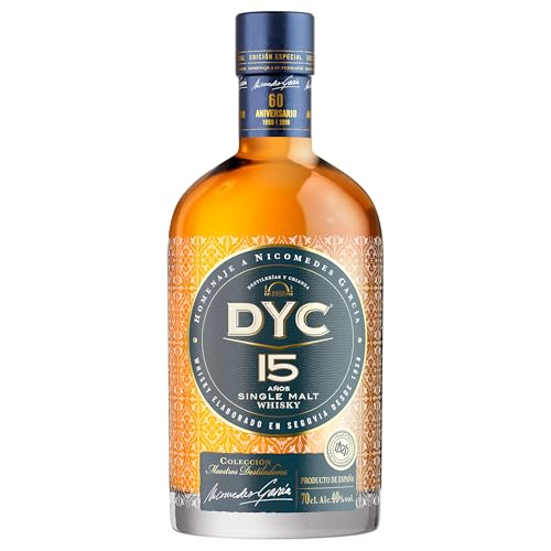 DYC 15 Años Whisky Single Malt Colección Maestros Destiladores 70cl