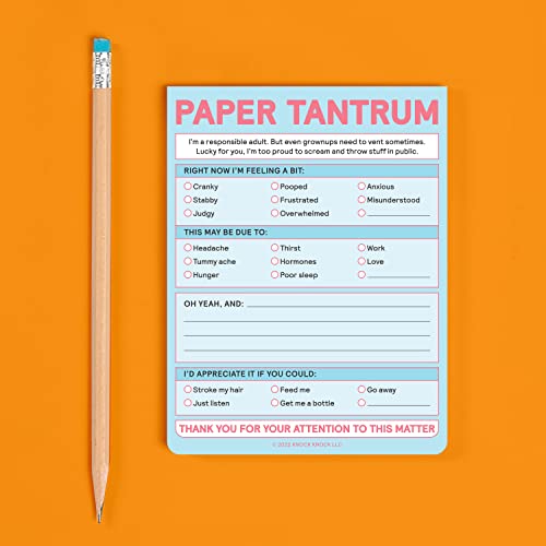 Knock Knock Paper Tantrum Nifty Note Pad (Pastel Version) (Knock Knock Nifty Notes)