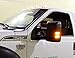 Xinctai Switchback LED Side Mirror Marker Light Turn Signal Lamp for 2013-2014 Ford F150, 2008-2016 Ford F250 F350 F450 F550 Super Duty Pickup Truck, Smoke Lens/Clear Lens (Smoke Lens)