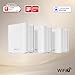 ASUS ZenWiFi BD4 Dualband WiFi 7 AiMesh Extendable Router 3er Set (3.6 Gbps, Abdeckung bis zu 603 m², Dual 2.5G Ports, VPN, Kindersicherung) weiß
