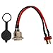 BROLEO Electric Scooter Charging Port, Sensitive Scooter Accessory, Electric Scooter Charger Port, Durable Replaceable for Scooter Repair, Airshikh2y9tanri