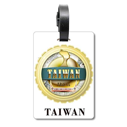 Étiquette de valise Taiwan Dragon Boat anti-perte pour sac de voyage