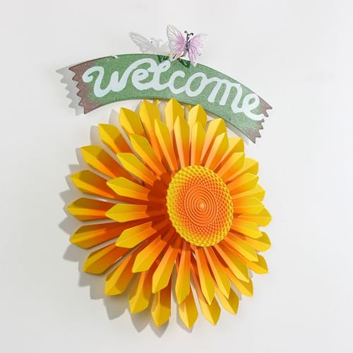 Molinillo de viento con estaca para decoración de jardín y esculturas 7