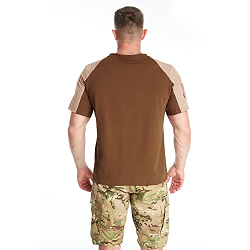 Votagoo Tactical Camo T-Shirt For Men Short Sleeve Outdoor Summer Military Shirt Quick-Dry #TOP5