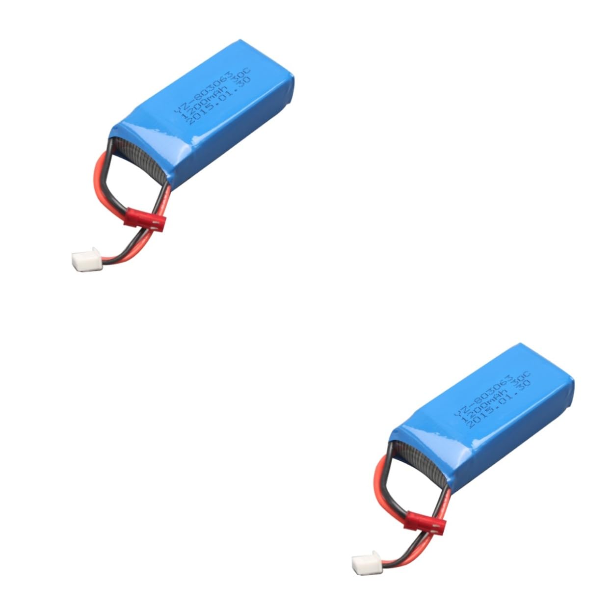 BESTonZON 2pezzi Batteria Lipo Per Tarantula Rc Quadcopter Ricaricabile Alta Capacità Sostituzione Perfetta Per Droni Prolungato e Prestazioni Affidabili