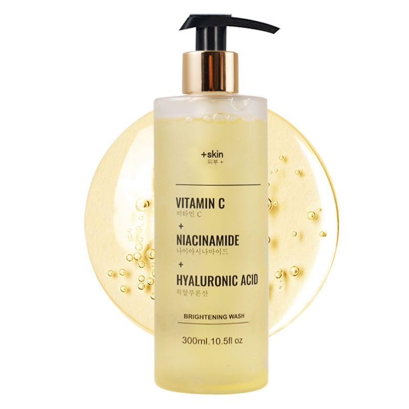 +skin Vitamin C, Niacinamide and Hyaluronic Acid Wash
