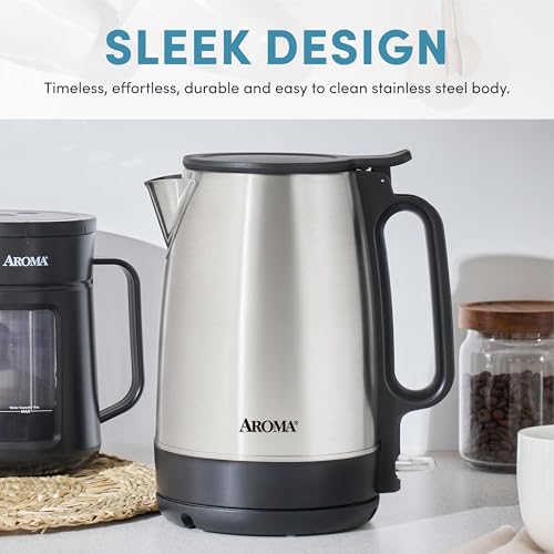 AROMA Electric Kettle: Rapid Boil & Modern Design - Image 4