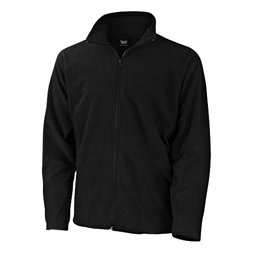Result Core, unisex micron fleece jacket - Black - XXL